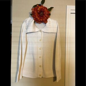 Old navy ribbed beige sweater XL